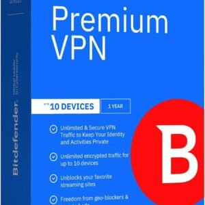 Bitdefender Premium VPN 10 Devices 1 Year